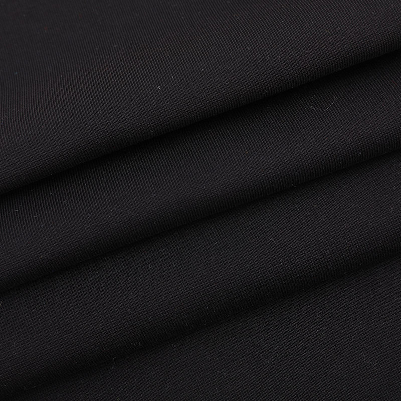 40s JC + 50D/48F DTY + 40s JC + 30D Spandex Air Layer Stoff