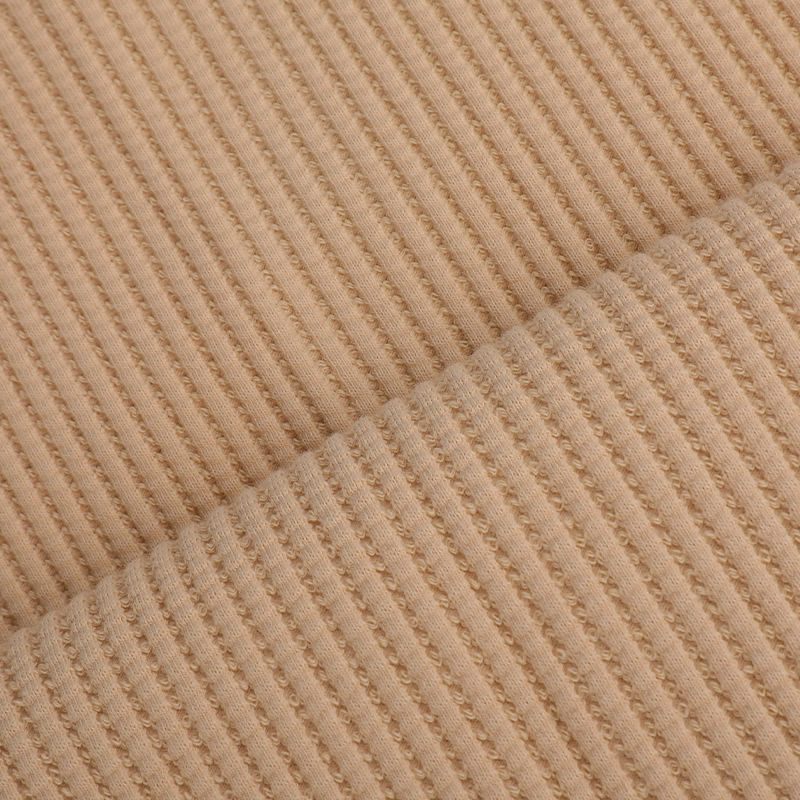 32s Lin + 40D Bold Stripe Vaffelstrikk