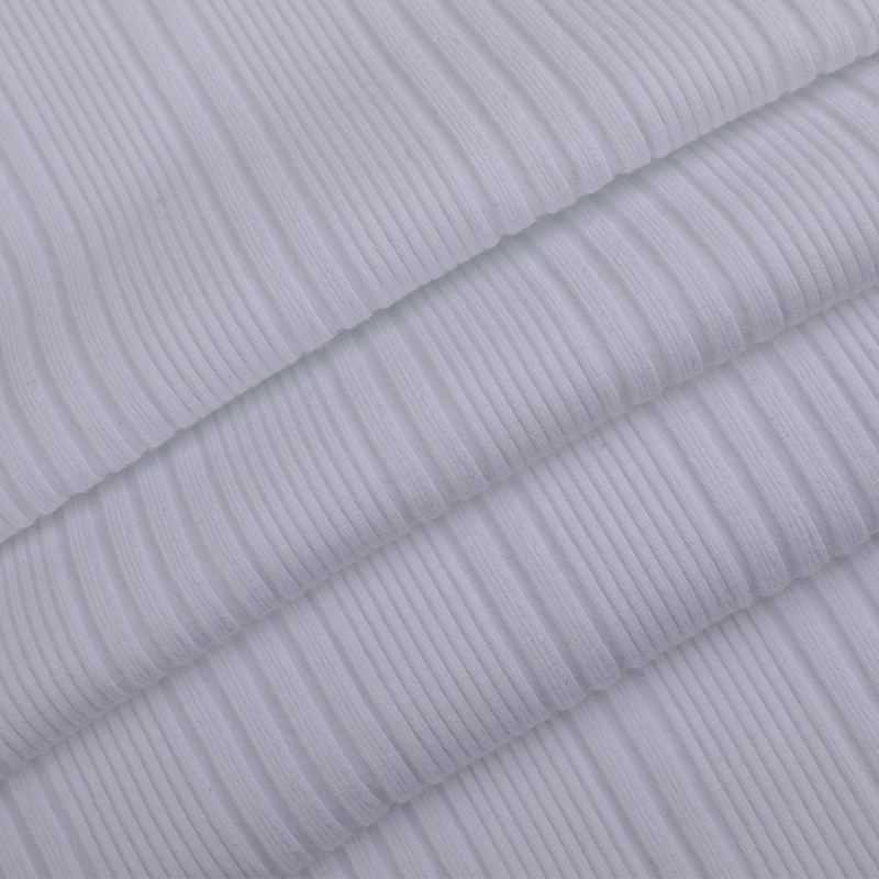 32s JC + 40D fullbelagt uregelmessig dråpenål Spandex Ribbestrikk 32s JC + 40D fullbelagt uregelmessig dråpenål Spandex Ribbestrikk